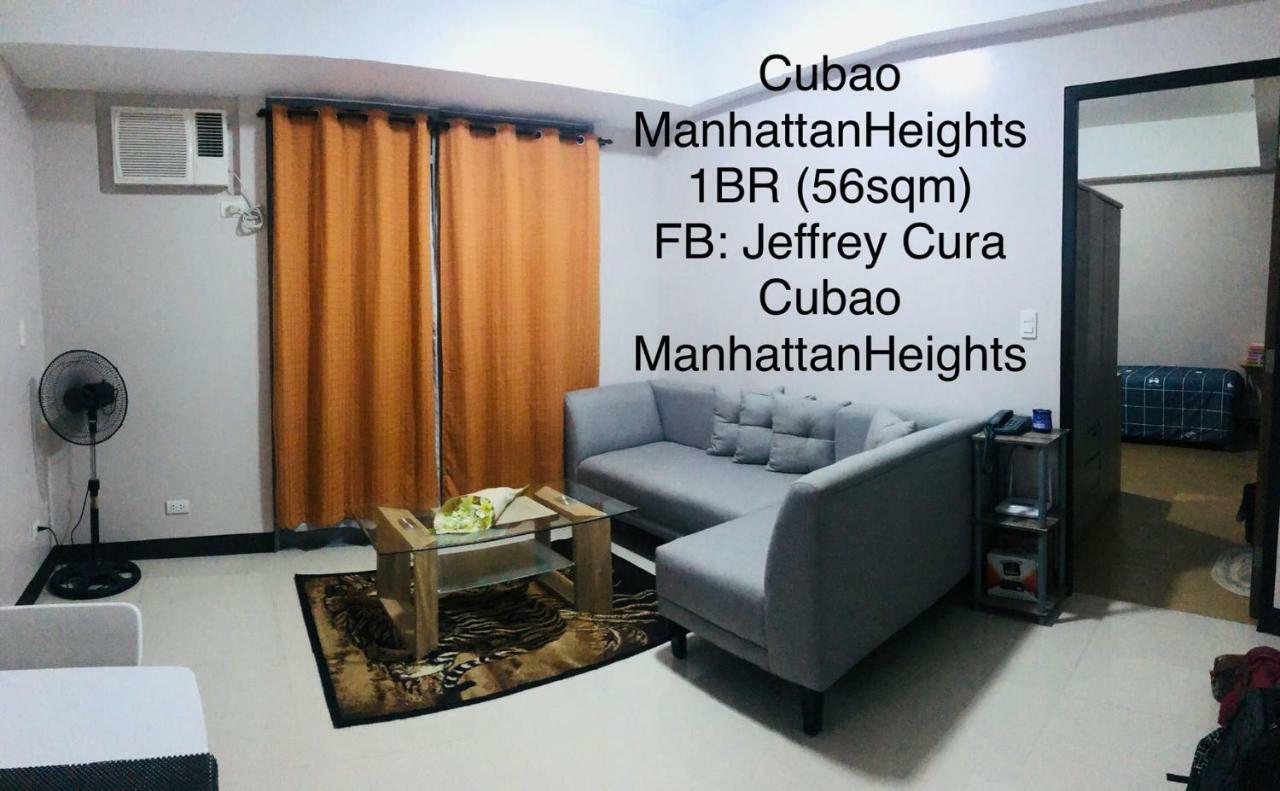 Cubao Manhattanheights Unit 7Ef Tower B, 1Br Manila Kültér fotó